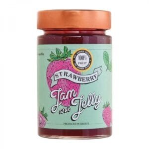 Άλειμμα Φράουλα Χωρίς Ζάχαρη Jam and Jelly